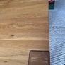Large solid oak dining table Image 9
