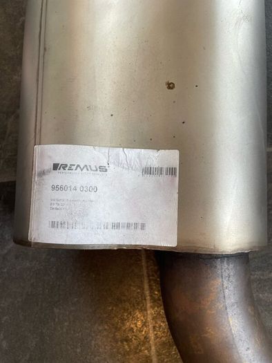 Golf R mk7 Remus cat back exhaust