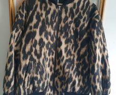 Leopard Print Jacket  Size Uk 14 very Cos style