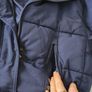 Navy Padded winter coat with Belt size M /12 Image 10