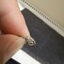 Black Silver Crystal Necklace with Gift Box Image 6