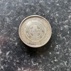 GAA 1884-1984 G.A.A. Silver coin