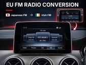 Mercedes-Benz EU FM Radio Conversion 2014-2019