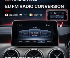 Mercedes-Benz EU FM Radio Conversion 2014-2019