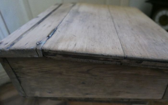 Antique  School Desk, Wooden Writing Slope