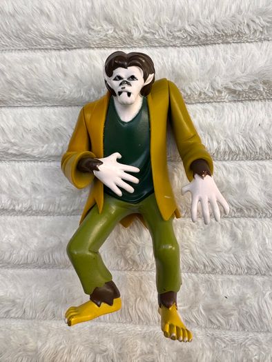 Scooby Doo WolfMan Monster Action Figure Hanna Barbera approx. 12 cm. Damaged foots Used Please see photos