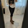 Black Quilted Top Handle Cross Body Bag - BRAND NEW Image 10