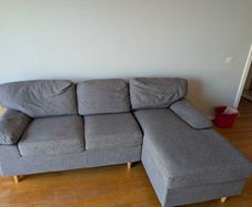 Chaise couch and matching coffee table