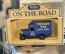 VINTAGE Tetley Tea truck