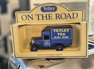 VINTAGE Tetley Tea truck