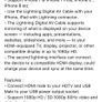 Lightning HDTV Cable for i phones Image 3
