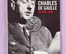 France 10 Euro Commemorative Silver Coin 2020 - Charles de Gaulle. In Blister Card. UNCIRCULATED.