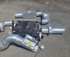 vent axia ventilation system with heating coil