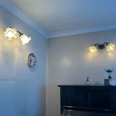 Four sconce wall lights