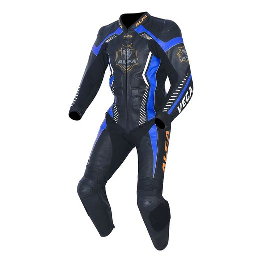 ALFA Vega Motorcycle 1piece Racing Leather Suits - XS to 7XL