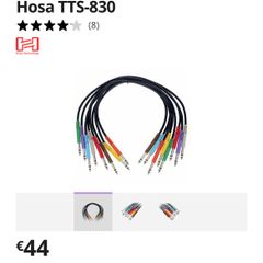 TT trs patch Cables