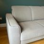 Grey fabric sofa, large, excellent condition Image 5