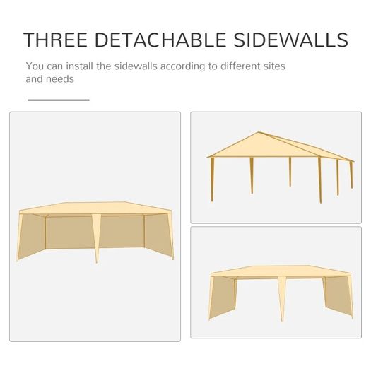 6x3 m Gazebo Marquee-Green (FREE SHIPPING)