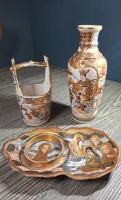Japanese Satsuma Meiji Porcelain