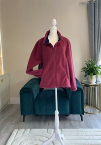 Ladies Pink & Navy Waterproof Fleece from Jack Murphy