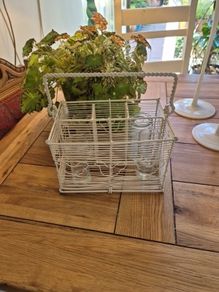 Vintage French Wire Egg Holder