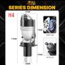 H4 LED Projector lights. Image 6