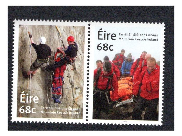 2015 Ireland 50th Anniversary of Mountain Rescue Commemorative Stamps Mint Never Hinged (MNH)