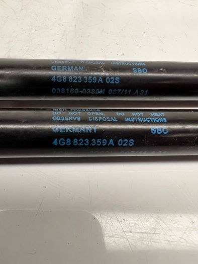 Audi A6 4G C7 2012 gas pressure spring bonnet 4G8823359A damper front flap a2l4b39s