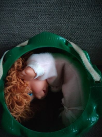 Vintage Cabbage Patch Cauliflower Doll Effe Italy 1984
