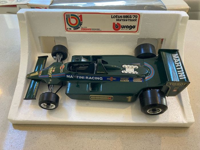 Lotus Martini Tissot Mario Andretti # 1 scale 1/14