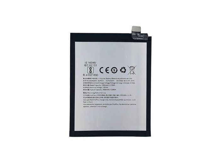 Replacement Battery For OnePlus 3T / 1+3T Battery BLP633 3400mAh 3.85V New - FHTOP3TB