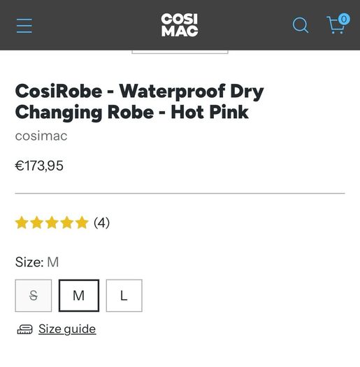 Cosimac Dry Robe