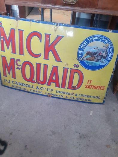enamel signs