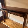 Mahogany Console table Image 2