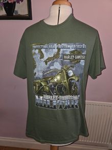 Harley-Davidson Military Series Double Sided T-Shirt - Large size