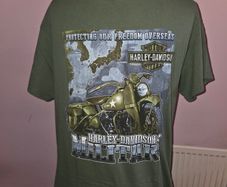 Harley-Davidson Military Series Double Sided T-Shirt - Large size