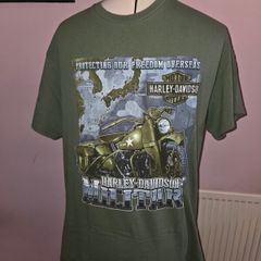 Harley-Davidson Military Series Double Sided T-Shirt - Large size