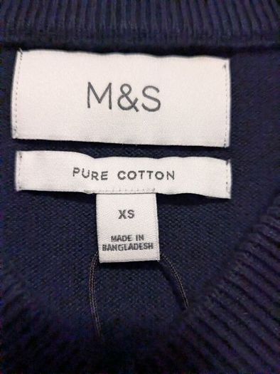 Knitted Cotton Gilet Size XS