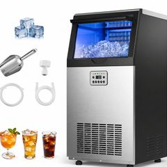 Commercial Ice Machine 45 kg (100 lb) Per Day Ice Maker