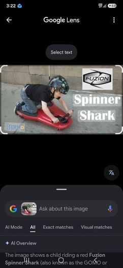 Kids spinner shark kneelboard
