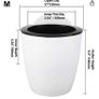 Self watering plant pot Image 2