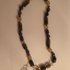 Semi precious stones necklace