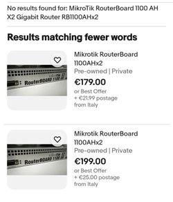 Router Mikrotik RB1100 AH x2 switch
