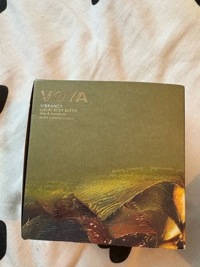Voya luxury body butter