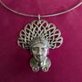 Art Nouveau silver pendant Image 6