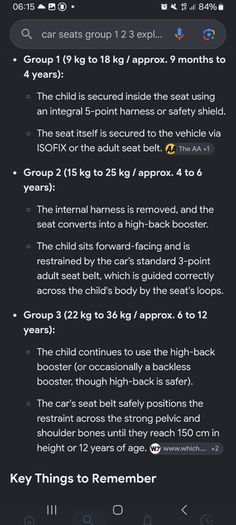 Joie Elevate Car Seat group 1/2/3 for sale, and 2nd Nania Car Seat for free