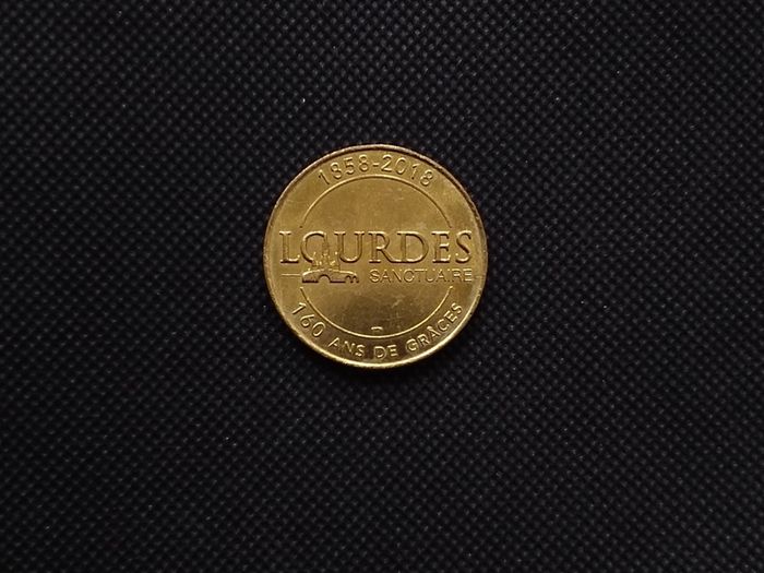 Notre Dame De Lourdes - 160th Anniversary of The Apparition -  Medallion/Token : 2018