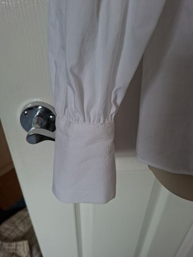 NWT Spring Collection 2026  M & S White L/S Blouse Size 8