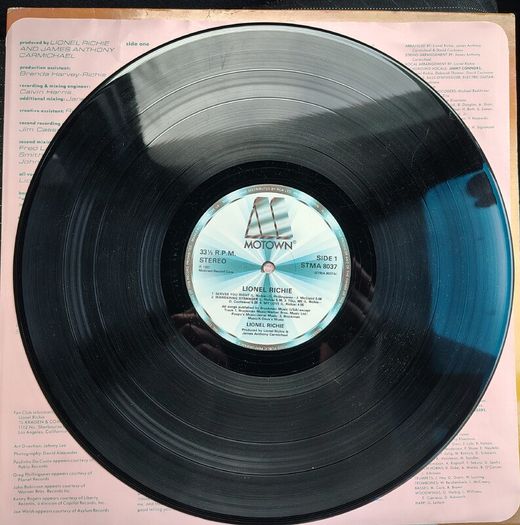 Lionel Richie - Lionel Richie Vinyl LP (1982) Original UK Pressing Gatefold Sleeve Motown R&B EX+