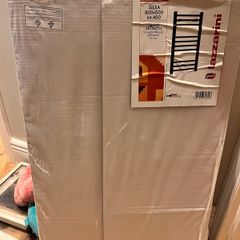 Brand New Black Towel Rail - Unused